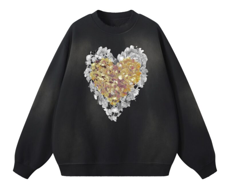 Orchid Heart Pullover